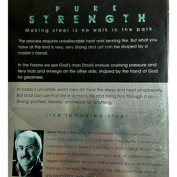 BUY 3...Tempered Steel How God Shapes a Mans Heart Through Adversity Farrar Book - Picture 5 of 7